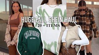 Huge Fall Shein Haul 2021 || Fall Shein Try On Haul Fall Basics, Flannels, Jeans + Shein Discount