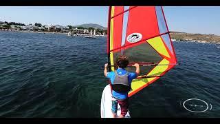 Learn to Windsurf- The Sailing Position