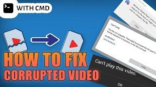 Cara Memperbaiki Video Yang Corrupt Atau Rusak Menggunakan CMD di Windows 10 FREE!!