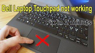 How to fix Laptop mouse touchpad not working || Dell Laptop Touchpad Not Working (Updated 2024)