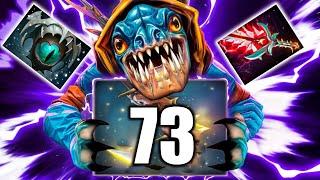 +73 Permanent Agility StacksSlark 62Kills Eye of Skadi + Bloodthorn Builds Dota 2