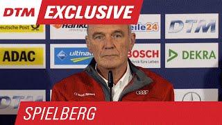 "It was clear what game was played with Timo" - Statement Dr. Ullrich - DTM Spielberg 2015