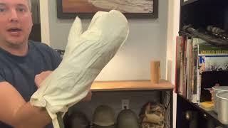 WW2 WWII US 10th Mountain Division Gear - Mountain Gloves, Shell Overwhites & Mittens Type I Type II