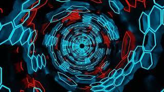 VJ LOOP NEON Colorful Tunnel Compilation Abstract Background Video Lines Pattern 4k Screensaver