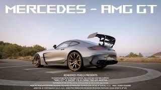 mercedes AMG GT short film made in blender | blender car animation.