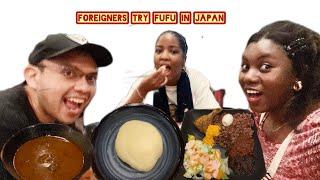 We found a Ghanaian Restaurant in Japan-FUFU, BANKU, MALTA GUINESS etc ( ft. Mexican and Burundian)