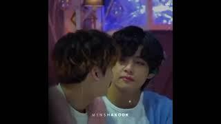 TAEKOOK LOVE,CUTE,KISS MOMENTS||taekook is real||#bts #taekook #btsv