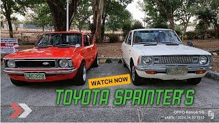 1971 Toyota Sprinter (Levin and Corolla SL of Silver Ed Corona)