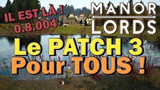 Manor Lords Patch 3 est ENFIN là ! Découvrez les changements MASSIFS