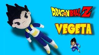 VEGETA AMIGURUMI tutorial 1/3 #vegetaacrochet #dragonballamigurumi #tutorialvegetaamigurumi