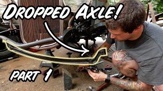 Putting A Drop Axle In Coffee Break the Roadster Pickup Hot Rod Part 1