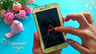 HOW TO MAKE TOUCH SCREEN MOBILE PHONE FROM PAPER GIFTS FROM PAPER 