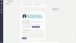 Squigl on Microsoft Teams.