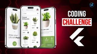 Flutter Coding Challenge | Plant App UI  (Livestream)