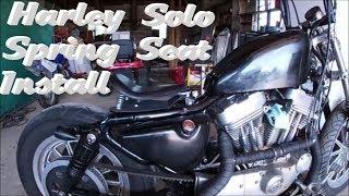 Harley Solo Spring Seat Install