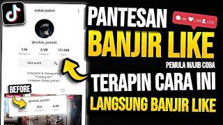 1 MENIT 5000 LIKE‼️ - cara menambah like di tiktok gratis tanpa aplikasi