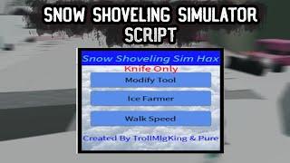 Snow Shoveling Simulator Script - (Modify Tool, Ice Farmer, Walk Speed)