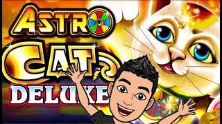 WINNING! NEW SLOT! ASTRO CAT DELUXE SKY WHEEL Slot Machine Bonus (INCREDIBLE TECHNOLOGIES)