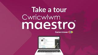 Cwricwlwm Maestro - Take a tour