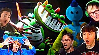 YouTubers React To Pianosaurus Death And Doey the doughman Introduction! 