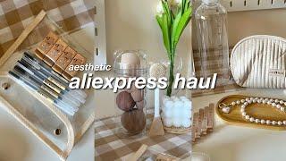 an aesthetic aliexpress haul  | useful items, stationery etc.