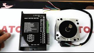 24V/48V BLDC Motor Hall Sensor Controller Connection & Control.