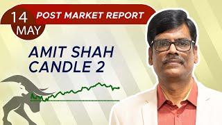 Amit Shah Candle 2 | Post Market Report 14-May-24