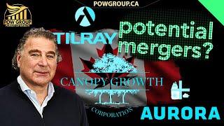 Elevetix Reports: "Tilray's Potential Acquisition of Canopy Growth & Aurora's Non-US Operations"