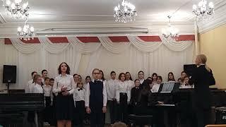 Pie Jesu (Andrew Lloyd Webber). Хор ДШИ №9, солисты - Анна Айрапетян, Иоанн Терёхин.