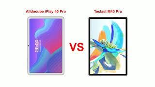 Teclast M40 Pro vs Alldocube iPlay 40 Pro - Tablets comparison (link and coupons in the description)