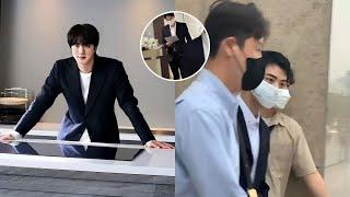 Jin BTS and His Brother Spotted Leaving Their Father's Office, Future Heirs of the Company?