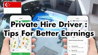 Grab/GoJek PHV Driver : Tips For Better Earning