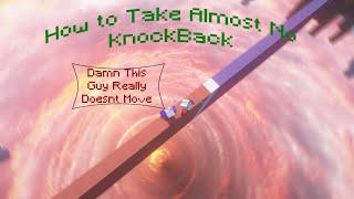 How To Take Less Knockback In Minecraft