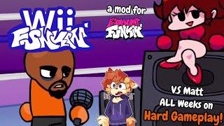 Friday Night Funkin': Wii Funkin' - V.S Matt! | All Weeks on Hard Gameplay!