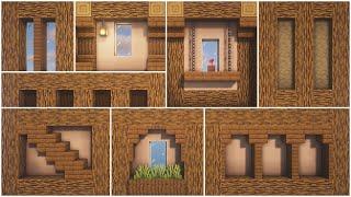 Minecraft | 36 Wall Designs in 5 Minutes