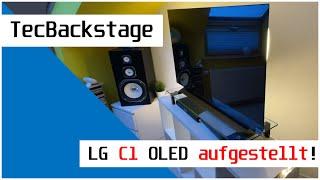 LG C1 OLED bereit für den Test! | TecBackstage | TecTracks HD live