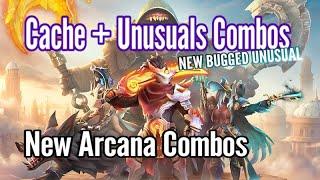 Collector's Cache + Unusual Mixed Sets - New Arcana Combinations and BUGGED Unusual Item!