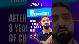 8 Years of Chronic Pain Stopped After 1 Round of Stem Cell Therapy #shorts #stem #cell