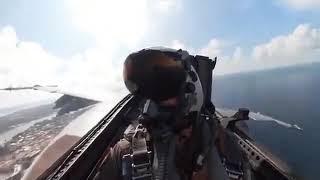 Fighter Jet Dogfight POV 360 Degree Camera