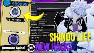 [NEW] ROBLOX Shindo Life Script Hack GUI | Bloodline Hack | Infinite Spins | *Pastebin 2022*