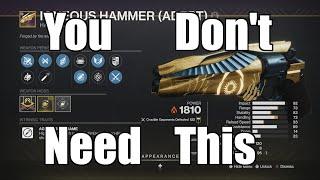 What is an Acceptable Non God-Roll Igneous Hammer?
