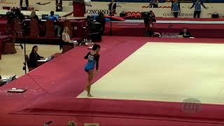 PALACIOS Ana Irene (GUA) - 2018 Artistic Worlds, Doha (QAT) - Qualifications Floor Exercise