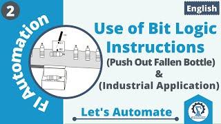 Use of Bit Logic Instructions | PLC Programming Examples-2 | PLC Programming Ladder Logic