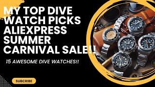 Best Dive Watches Currently In the AliExpress Sale!!