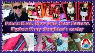 Fabric Haul • New OG doll • New Pattern Update | Sami Vlogs