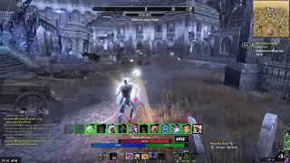 ESO-PVP- Heavy attack magicka nightblade Oneshot with inferno staff