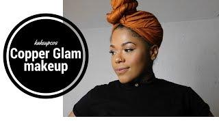 Copper Glam Makeup Look | Karina Lee