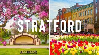 The True Story of Stratford Ontario Canada | Walking Tour in 4K