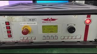 Raytech Transformer Ratio Meter TR Mark II R Repair and Calibration by Dynamics Circuit (S) Pte. Ltd