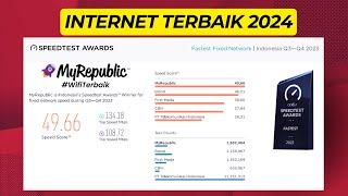 Provider Internet Terbaik 2024 versi speedtest